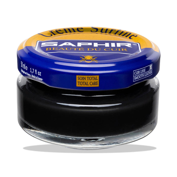 black shoe polish