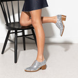 froth - silver glitter