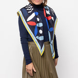 scarf 11479 - blue