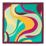 scarf reversible 70206 - plum