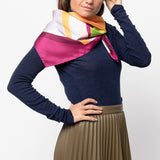 scarf reversible 70206 - plum