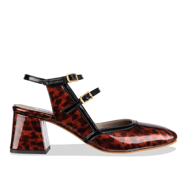 women's brown heels - Italian leather - 'verona' | habbot