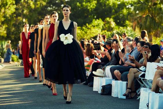 habbot on the Royal Botanic Runway