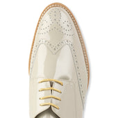 shoe laces - gold