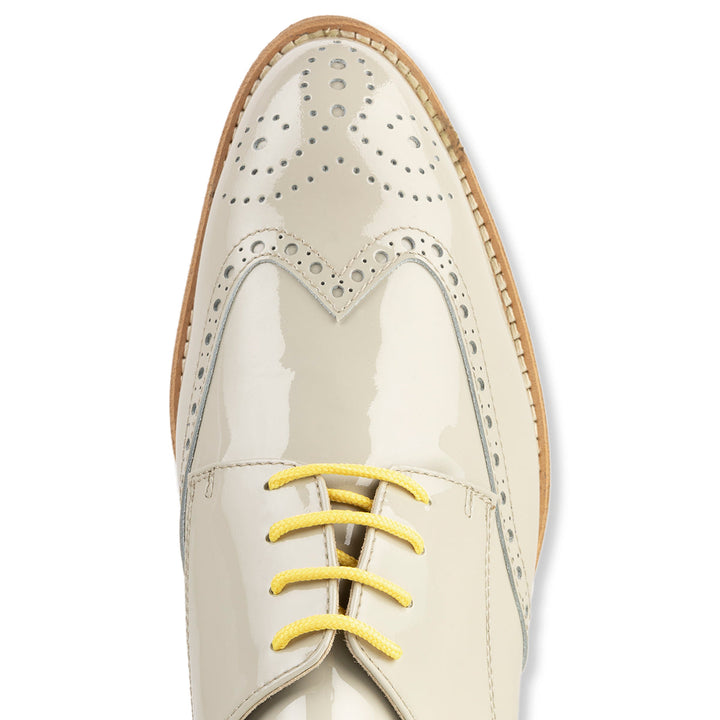 shoe laces - yellow