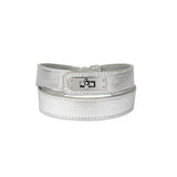 adjustable belt - silver