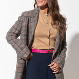 adjustable belt - fuchsia