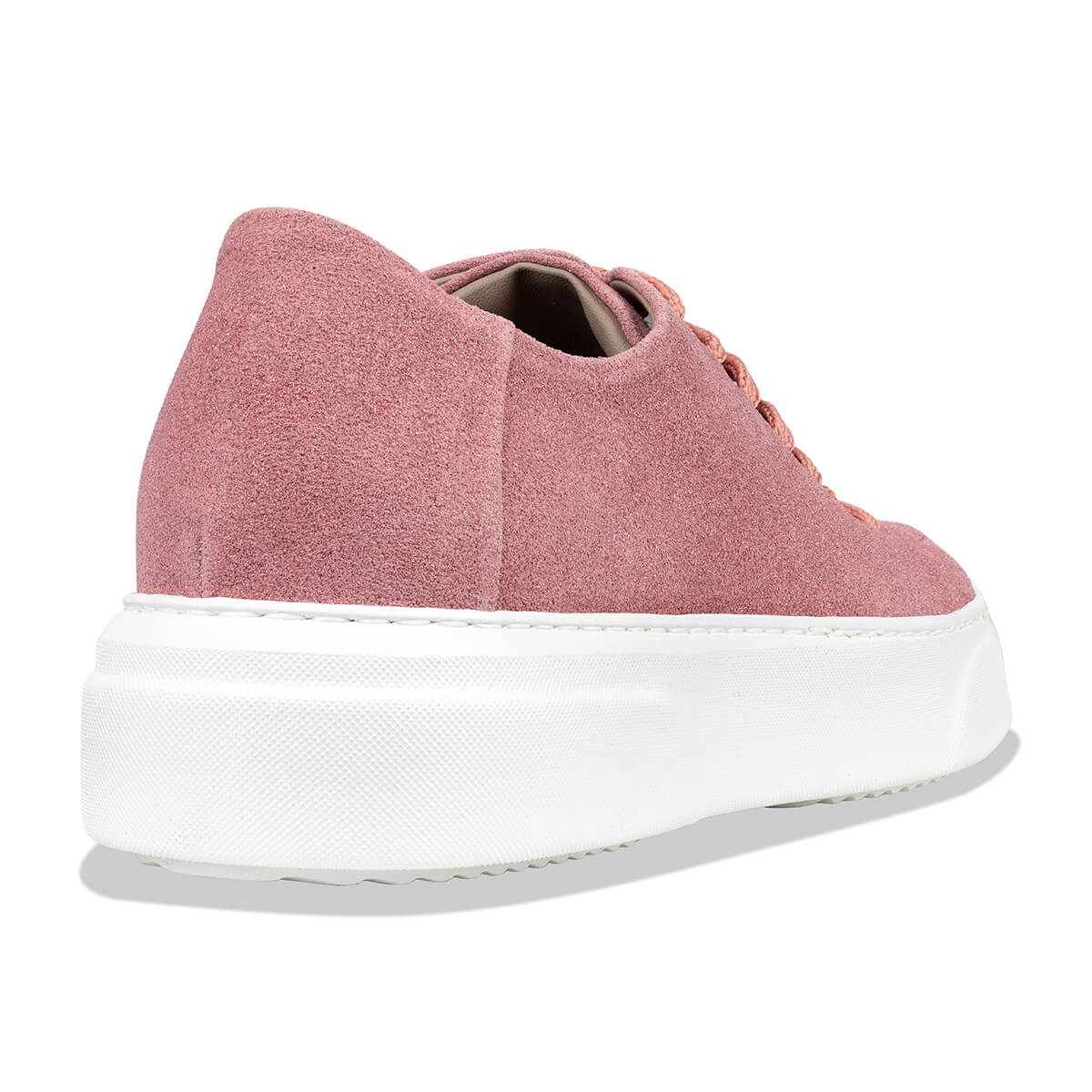women's pink sneakers - Italian leather - 'calota' | habbot