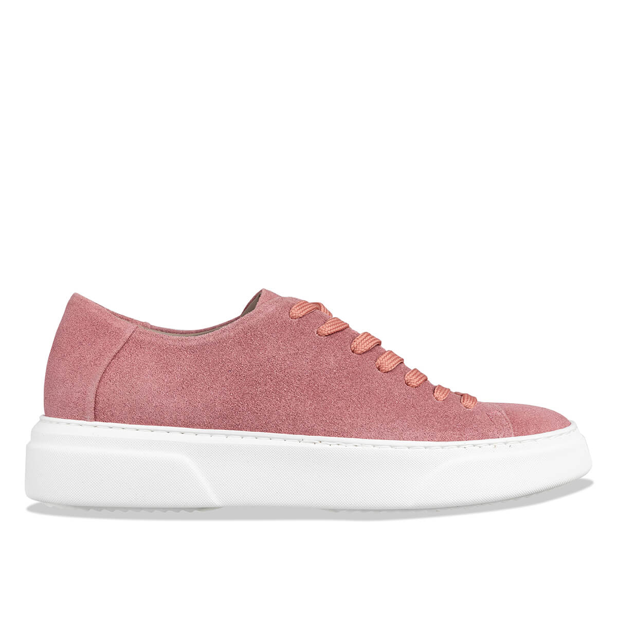 women's pink sneakers - Italian leather - 'calota' | habbot