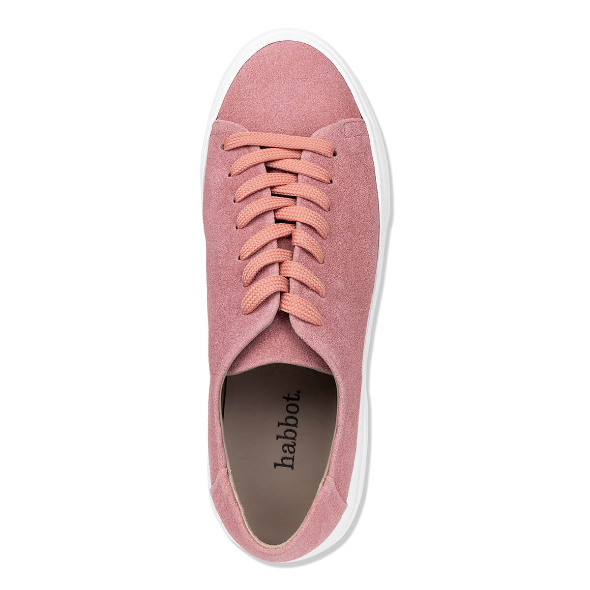 women's pink sneakers - Italian leather - 'calota' | habbot