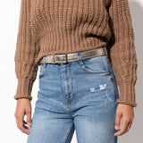cinghia belt - platino
