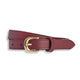 cerchio belt - burgundy