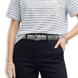 cinghia belt - gunmetal