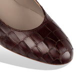 elba - brown croc