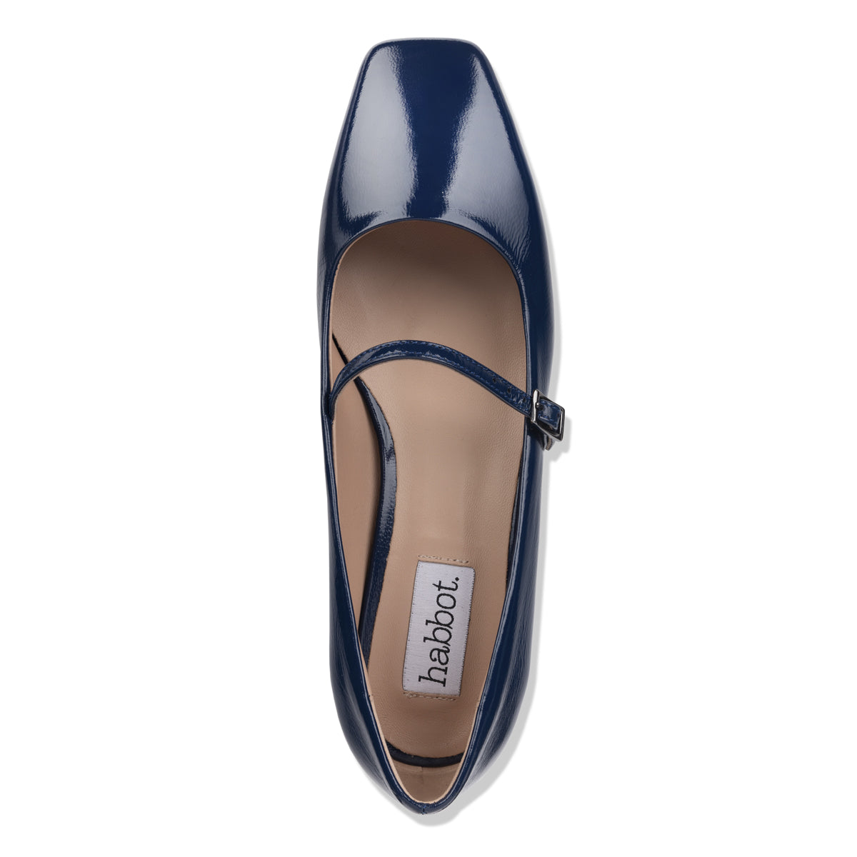 women's blue mary-janes - Italian leather - 'equi' | habbot