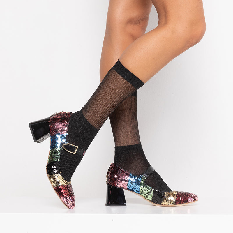 glitter dance - black