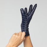 glovely - navy spot