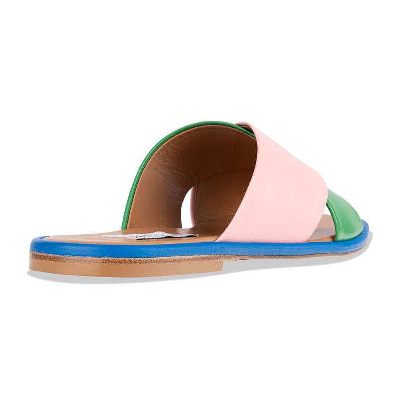 lecci - pink green
