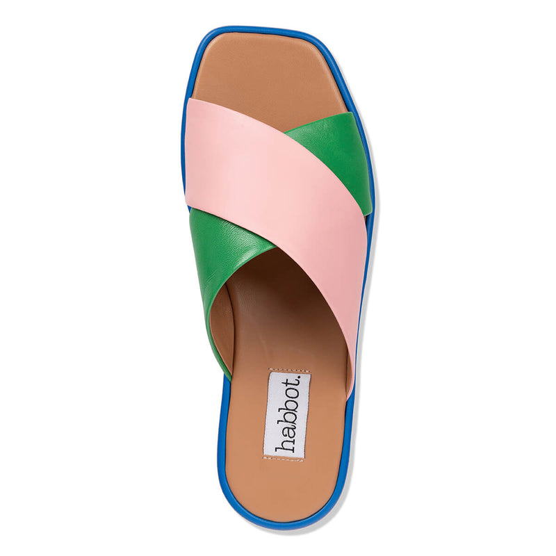 lecci - pink green