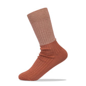 lurex block - gold brown
