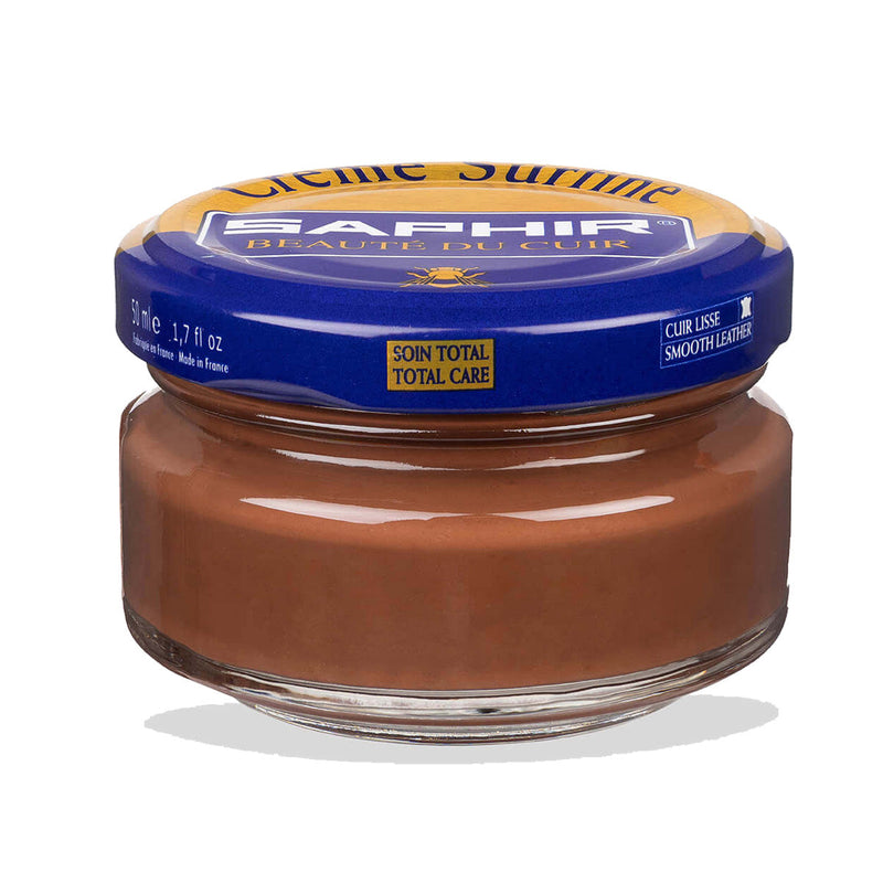 medium brown shoe polish