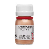 metallic leather paint rose gold