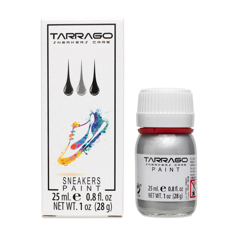 metallic leather paint aluminium silver