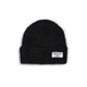 mohair beanie - black