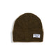 mohair beanie - khaki