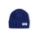 mohair beanie - navy
