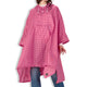 poncho - red