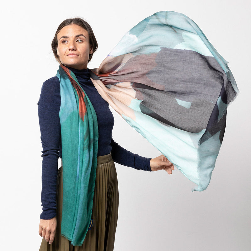 scarf 11472 - greens