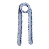 skinny scarf - blue