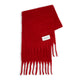 stockholm scarf - crimson red