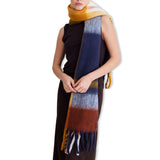 stockholm scarf - midnight plaid