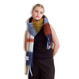 stockholm scarf - midnight plaid