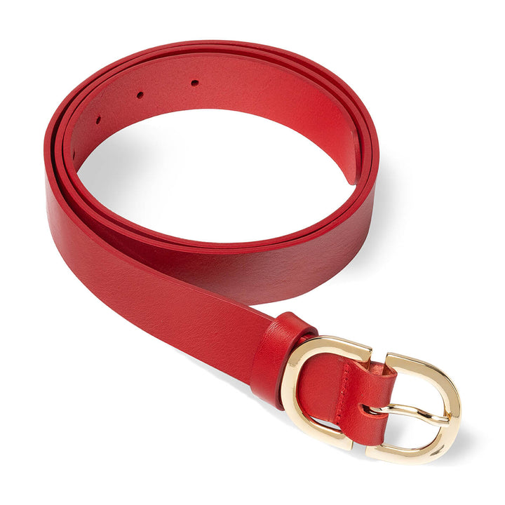 strada belt - red