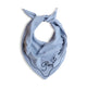 triangle scarf - fmn blue
