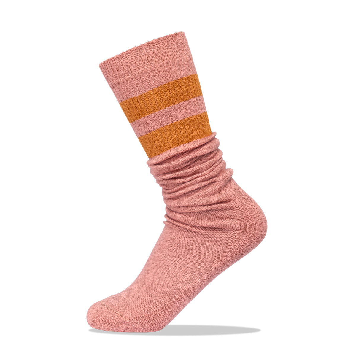 Unisex pink socks - cotton blend - 'tube sock' | Escuyer – habbot