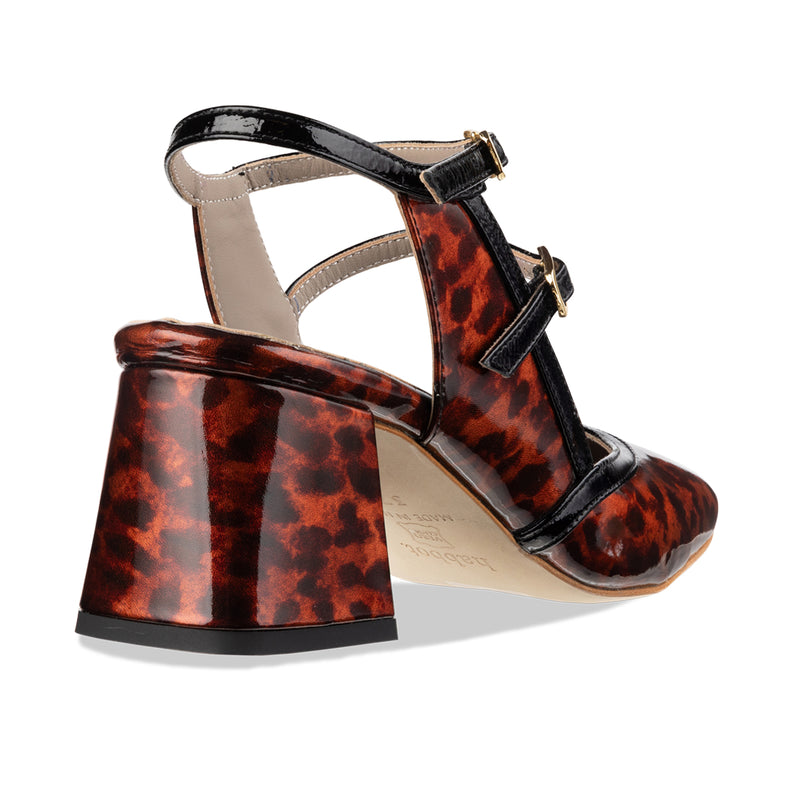 women's brown heels - Italian leather - 'verona' | habbot