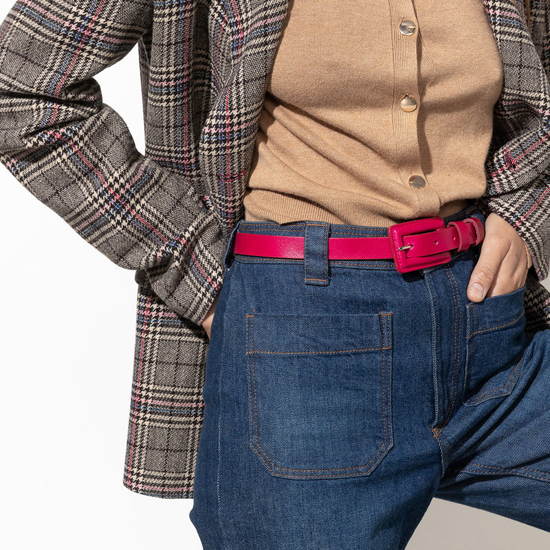 vicolo belt - fuchsia