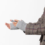 wrist warmers - grey