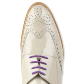 shoe laces - purple
