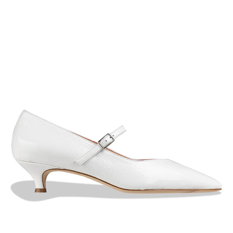 carmine - white