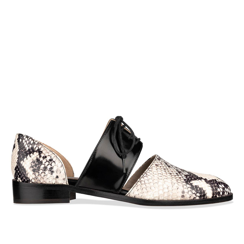 Topshop good Snakeskin Leather Stiletto High